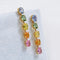 AITCHES - Boucles d'oreilles saphirs arc-en-ciel en or 18K