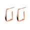 Boucles d'oreilles Jullie - Boucles d'oreilles carrées 58 Facettes SER1002RG