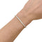 Bracelet Bracelet ligne deux ors, diamants, 2 carats. 58 Facettes 35592