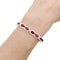 Bracelet Bracelet or blanc, diamants et rubis. 58 Facettes 35546