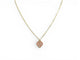 Collier pendentif POIRAY coeur entrelace pm en or rose 18k +chaine 9k boite 58 Facettes 274664