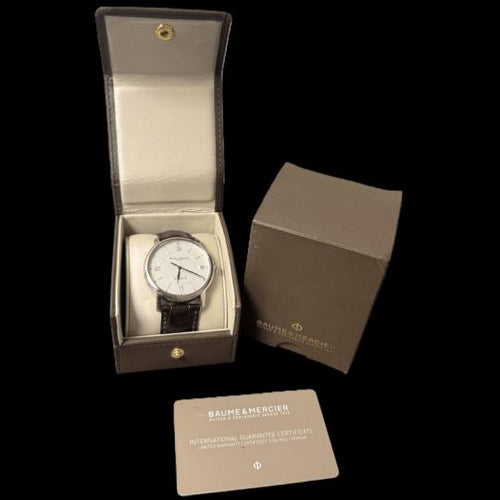 Montre Baume & Mercier Classima - Montre automatique en acier 58 Facettes MT46071