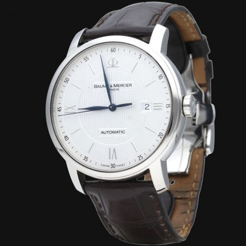 Montre Baume & Mercier Classima - Montre automatique en acier 58 Facettes MT46071