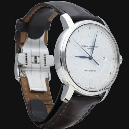 Montre Baume & Mercier Classima - Montre automatique en acier 58 Facettes MT46071