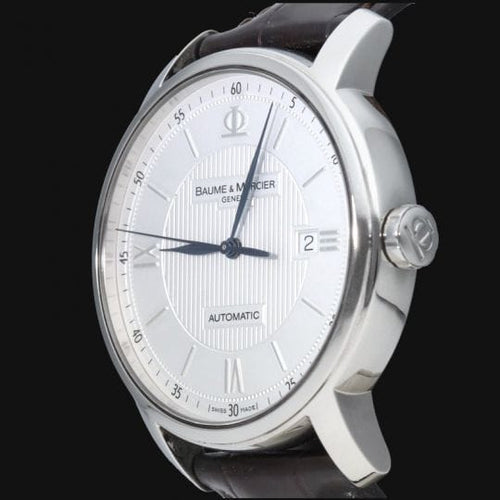 Montre Baume & Mercier Classima - Montre automatique en acier 58 Facettes MT46071