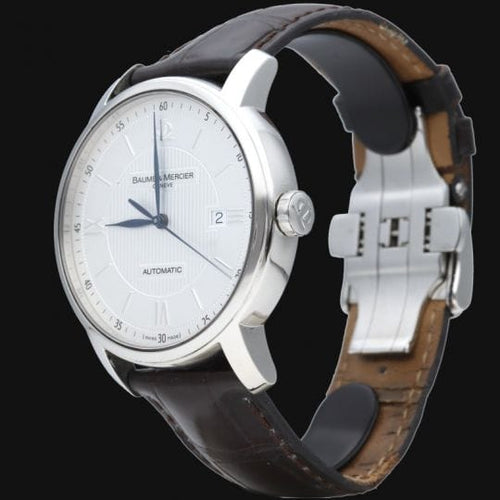 Montre Baume & Mercier Classima - Montre automatique en acier 58 Facettes MT46071