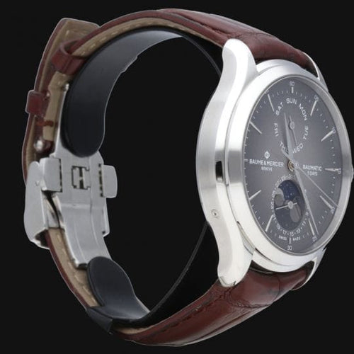 Montre Baume & Mercier Clifton - Montre automatique en acier 58 Facettes MT46081