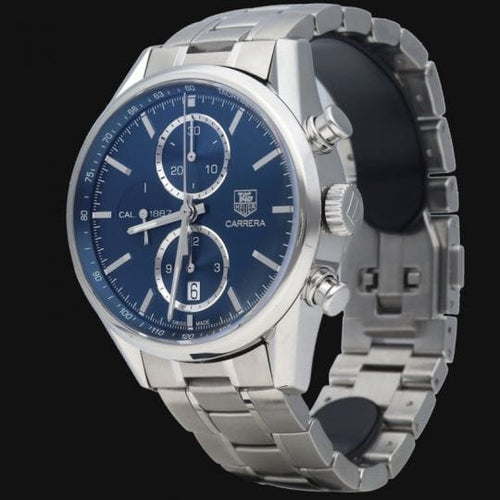 Montre Tag Heuer - Montre Carrera Calibre 1887 Chronograph 58 Facettes MT46477