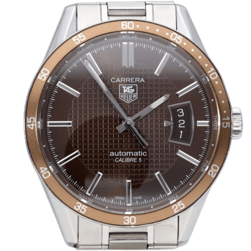 Montre Tag Heuer Montre Carrera Calibre 5 58 Facettes MT46564