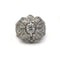 Bague 55.5 Bague Fleur en platine et diamants 58 Facettes 260125R