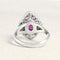 Bague 60 Bague Or blanc, Rubis et Diamants 58 Facettes 61600016