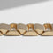 Bracelet Tank - Bracelet articulé en or jaune 58 Facettes 1.0001061/6
