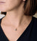 Collier pendentif en or jaune et zircons 58 Facettes BO/240019/
