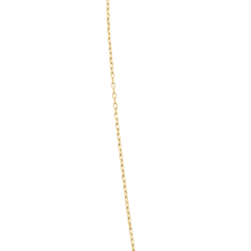 Collier pendentif en or jaune et zircons 58 Facettes BO/240019/