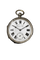 Montre English Lever - Montre de poche en argent sterling 58 Facettes