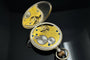Montre Montre de poche anglaise œil-de-bœuf en argent 58 Facettes