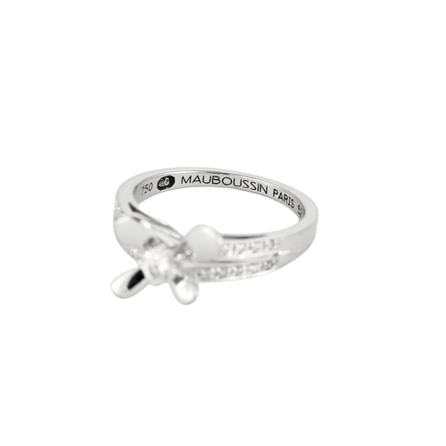 Bague 52 Mauboussin - Bague en or blanc et diamants 58 Facettes BO/240034