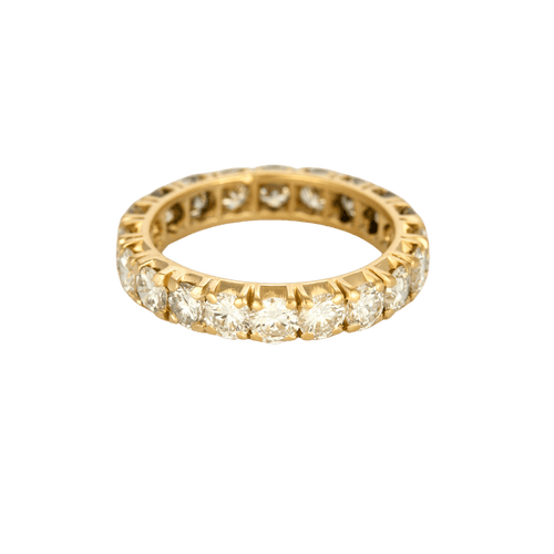 Bague 59 Alliance américaine - Bague en or jaune, diamants 58 Facettes BO/250001 NSS