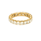 Bague 59 Alliance américaine - Bague en or jaune, diamants 58 Facettes BO/250001 NSS