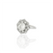 Bague 51.5 Art déco - Bague en or blanc 18K sertie de diamants 58 Facettes