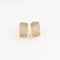 Boucles d'oreilles Cartier - Créoles en or et acier, modèle Vision 58 Facettes 1