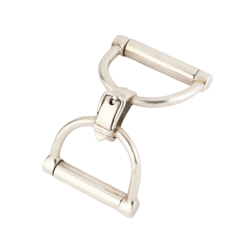 Hermès Mors - Bracelet articulé en argent