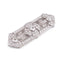 Broche Broche en platine et diamants 58 Facettes 1