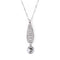 Pendentif Pendentif Art déco en platine et diamants 58 Facettes 1