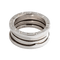 Bague 56 Bvlgari B.Zero1 - Bague moyen modèle en or gris 58 Facettes