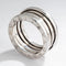 Bague 56 Bvlgari B.Zero1 - Bague moyen modèle en or gris 58 Facettes