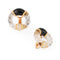 Boucles d'oreilles Boucheron - Boucles d'oreilles en or jaune, onyx, cristal et diamants 58 Facettes 1