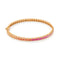 Bracelet Bracelet en or rose, saphirs multicolores et diamants 58 Facettes 1