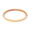 Bracelet Bracelet en or rose, saphirs multicolores et diamants 58 Facettes 1