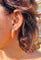 Boucles d'oreilles Boucheron - Boucles d'oreilles en or jaune, corail et diamants 58 Facettes 1
