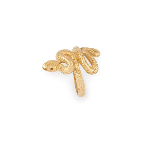 Bague 52 Bague serpent en or jaune 18k 58 Facettes 1