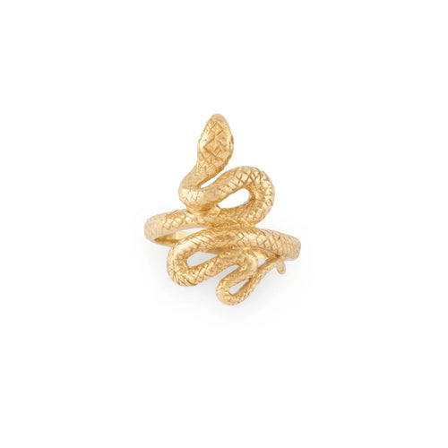 Bague 52 Bague serpent en or jaune 18k 58 Facettes 1