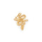 Bague 52 Bague serpent en or jaune 18k 58 Facettes 1