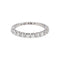 Bague 52 Demi-alliance - Bague en or blanc diamant 58 Facettes 5251519CN