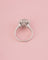 Bague 54 Bague marguerite en platine et diamants 58 Facettes 262