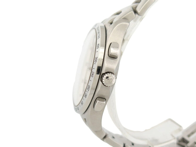 Montre TAG Heuer Link Calibre S - Montre chronographe 42 mm en acier 58 Facettes 274552