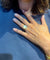 Bague 50 Pomellato - Bague Luna en or gris et calcédoine, diamants bruns 58 Facettes 1