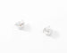 Boucles d'oreilles Boucles d’oreilles puces taille ancienne en or gris et diamants 58 Facettes 1