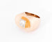 Bague 52 Bague Tank - Bague en or jaune 18k et platine et diamant 58 Facettes