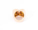Bague 52 Bague Tank - Bague en or jaune 18k et platine et diamant 58 Facettes