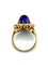 Bague 52 Bague marguerite 19e siècle en or rose 18K, améthyste et diamants 58 Facettes VINTAGE BG