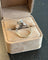 Bague 61 Art déco - Bague en or blanc et diamants 58 Facettes qqAIAS
