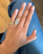 Bague 61 Art déco - Bague en or blanc et diamants 58 Facettes qqAIAS