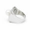 Bague 56 Art Déco - Bague en platine, perle de culture et diamants 58 Facettes 1.0001229