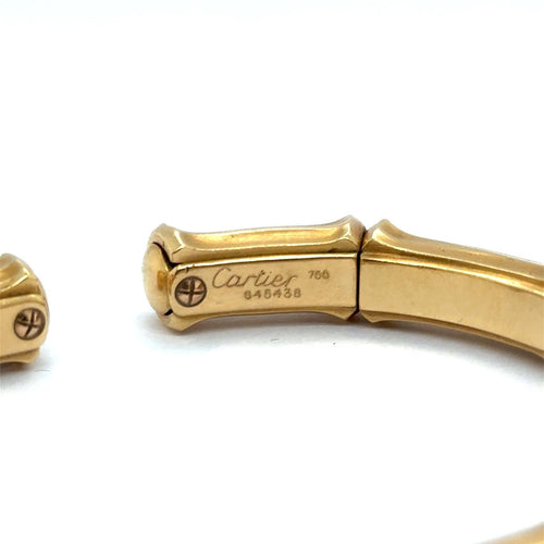 Cartier Bamboo - Bracelet en or jaune 18 carats