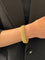 Bracelet Bracelet maille polonaise en or jaune 18 carats 58 Facettes N31
